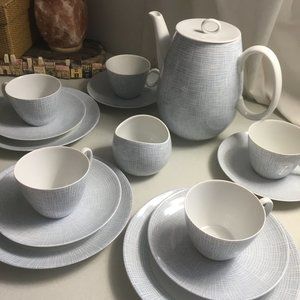 MCM THOMAS GERMANY BLUE SQUARE SET